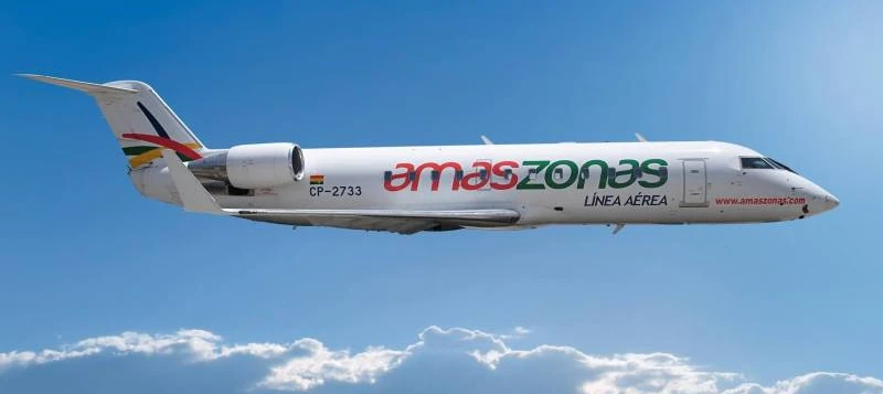 CRJ100 de Amaszonas.